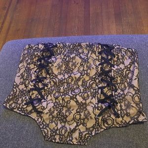Laced Stretchy Corset Size XL
